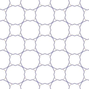 Geometrik süslemeli vektör deseni. Kusursuz tasarım dokusu.