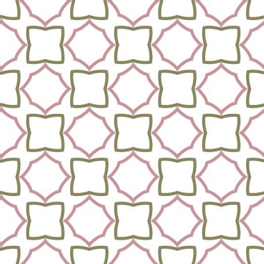 Geometrik süslemeli vektör deseni. Kusursuz tasarım dokusu.