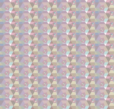 Geometrik süslemeli vektör deseni. Kusursuz tasarım dokusu.