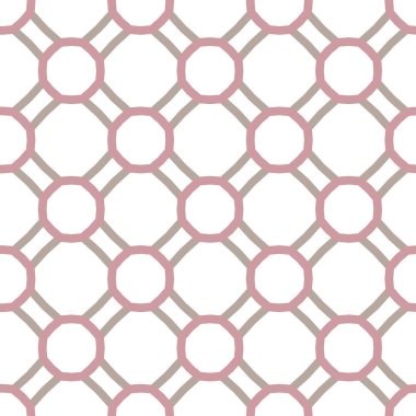 Geometrik süslemeli vektör deseni. Kusursuz tasarım dokusu.