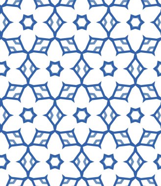 Geometrik süslemeli vektör deseni. Kusursuz tasarım dokusu.