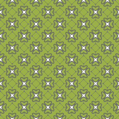 Geometrik süslemeli vektör deseni. Kusursuz tasarım dokusu.