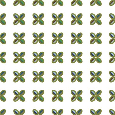 Geometrik süslemeli vektör deseni. Kusursuz tasarım dokusu.