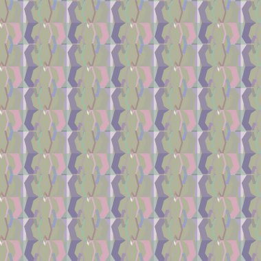 Geometrik süslemeli vektör deseni. Kusursuz tasarım dokusu.