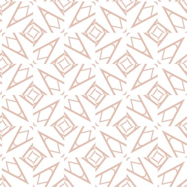Geometrik süslemeli vektör deseni. Kusursuz tasarım dokusu.