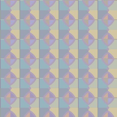 Geometrik süslemeli vektör deseni. Kusursuz tasarım dokusu.