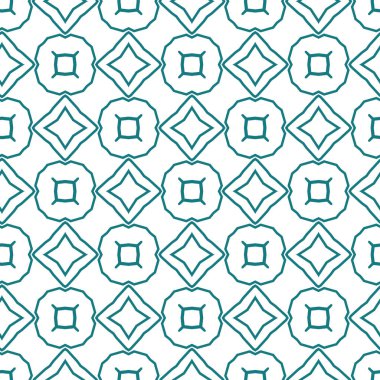 Geometrik süslemeli vektör deseni. Kusursuz tasarım dokusu.