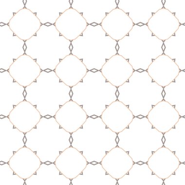 Geometrik süslemeli vektör deseni. Kusursuz tasarım dokusu.