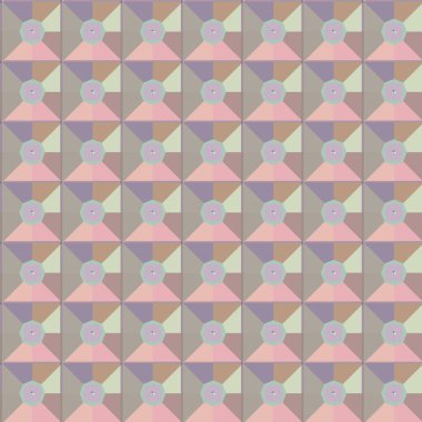 Geometrik süslemeli vektör deseni. Kusursuz tasarım dokusu.