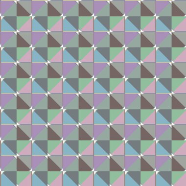 Geometrik süslemeli vektör deseni. Kusursuz tasarım dokusu.