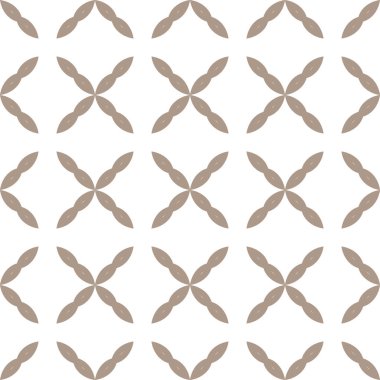 Geometrik süslemeli vektör deseni. Kusursuz tasarım dokusu.