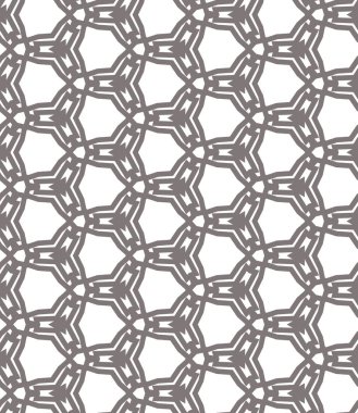 Geometrik süslemeli vektör deseni. Kusursuz tasarım dokusu.