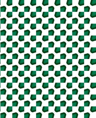 Geometrik süslemeli vektör deseni. Kusursuz tasarım dokusu.