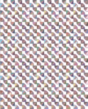 Geometrik süslemeli vektör deseni. Kusursuz tasarım dokusu.