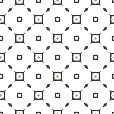 Geometrik süslemeli vektör deseni. Kusursuz tasarım dokusu.