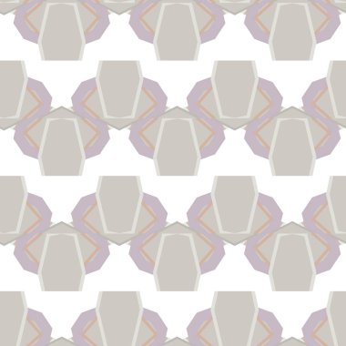 Geometrik süslemeli vektör deseni. Kusursuz tasarım dokusu.