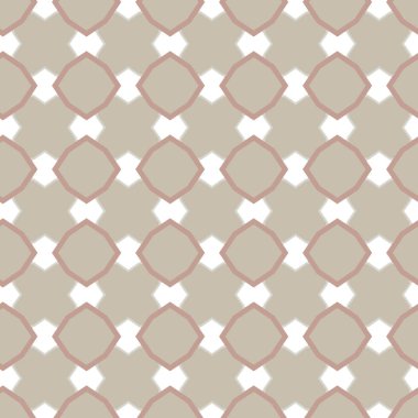 Geometrik süslemeli vektör deseni. Kusursuz tasarım dokusu.