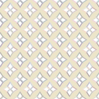 Geometrik süslemeli vektör deseni. Kusursuz tasarım dokusu.