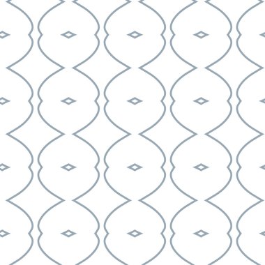 Geometrik süslemeli vektör deseni. Kusursuz tasarım dokusu.