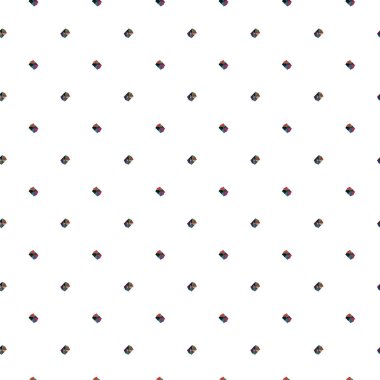 Geometrik süslemeli vektör deseni. Kusursuz tasarım dokusu.