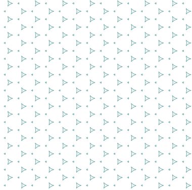 Geometrik süslemeli vektör deseni. Kusursuz tasarım dokusu.