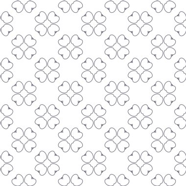 Geometrik süslemeli vektör deseni. Kusursuz tasarım dokusu.