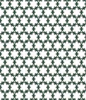 Geometrik süslemeli vektör deseni. Kusursuz tasarım dokusu.