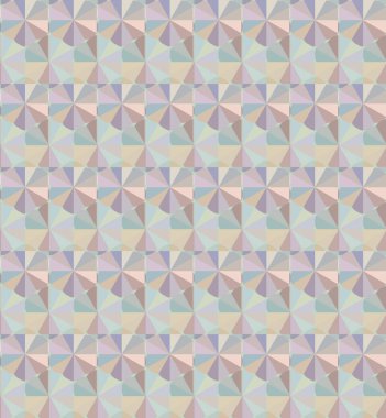 Geometrik süslemeli vektör deseni. Kusursuz tasarım dokusu.