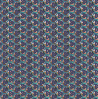 Geometrik süslemeli vektör deseni. Kusursuz tasarım dokusu.