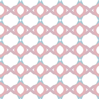 Geometrik süslemeli vektör deseni. Kusursuz tasarım dokusu.