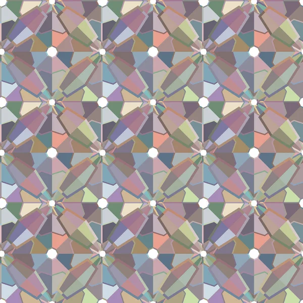 Geometrik süslemeli vektör deseni. Kusursuz tasarım dokusu.