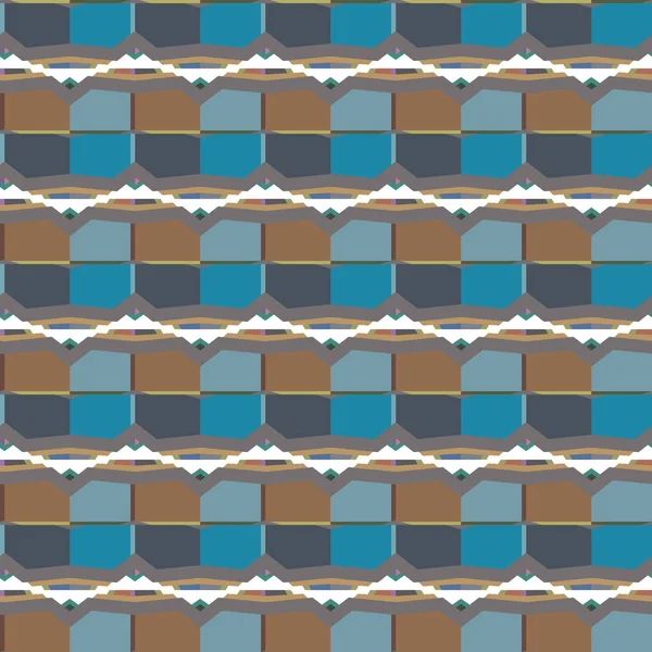 Geometrik süslemeli vektör deseni. Kusursuz tasarım dokusu.