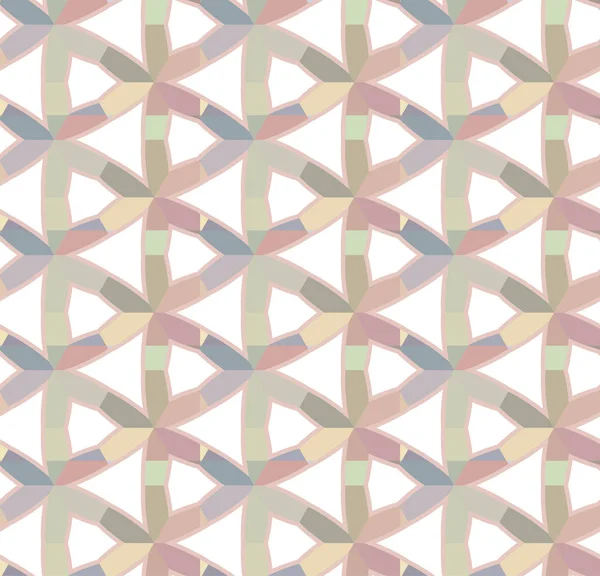 Geometrik süslemeli vektör deseni. Kusursuz tasarım dokusu.
