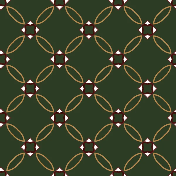 Geometrik süslemeli vektör deseni. Kusursuz tasarım dokusu.