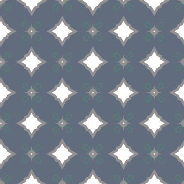 Geometrik süslemeli vektör deseni. Kusursuz tasarım dokusu.