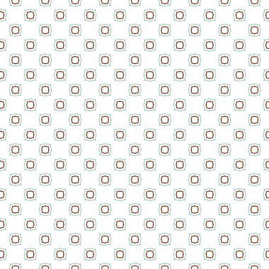 Geometrik süslemeli vektör deseni. Kusursuz tasarım dokusu.