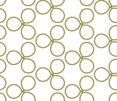 Geometrik süslemeli vektör deseni. Kusursuz tasarım dokusu.