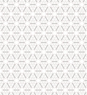 Geometrik süslemeli vektör deseni. Kusursuz tasarım dokusu.