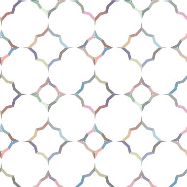 Geometrik süslemeli vektör deseni. Kusursuz tasarım dokusu.