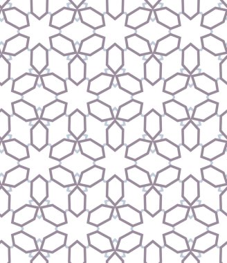 Geometrik süslemeli vektör deseni. Kusursuz tasarım dokusu.