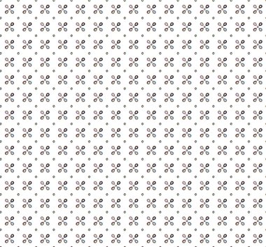 Geometrik süslemeli vektör deseni. Kusursuz tasarım dokusu.