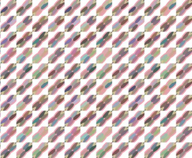 Geometrik süslemeli vektör deseni. Kusursuz tasarım dokusu.