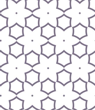 Geometrik süslemeli vektör deseni. Kusursuz tasarım dokusu.