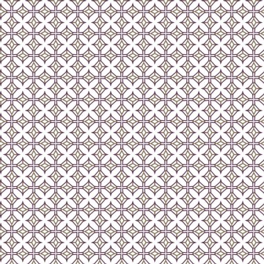 Geometrik süslemeli vektör deseni. Kusursuz tasarım dokusu.