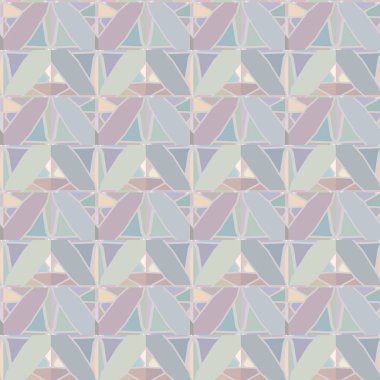 Geometrik süslemeli vektör deseni. Kusursuz tasarım dokusu.