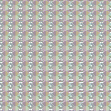 Geometrik süslemeli vektör deseni. Kusursuz tasarım dokusu.