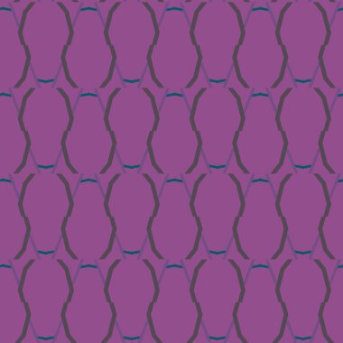 Geometrik süslemeli vektör deseni. Kusursuz tasarım dokusu.