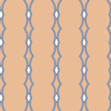 Geometrik süslemeli vektör deseni. Kusursuz tasarım dokusu.