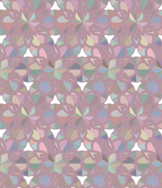 Geometrik süslemeli vektör deseni. Kusursuz tasarım dokusu.