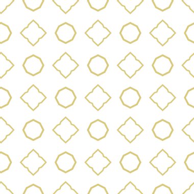 Geometrik süslemeli vektör deseni. Kusursuz tasarım dokusu.